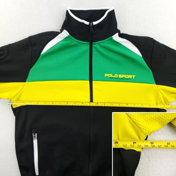 Polo Sport Ralph Lauren Performance Track Jacket Colorblock Men's Medium - Picture 9 of 13